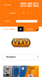 Mobile Screenshot of mdmsecuritydoors.co.uk